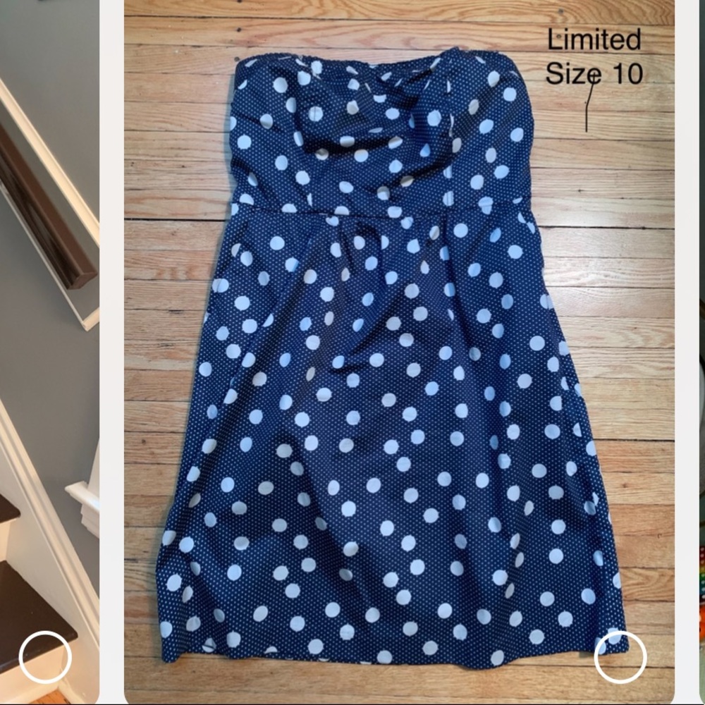 Limited Strapless, polka dot 10